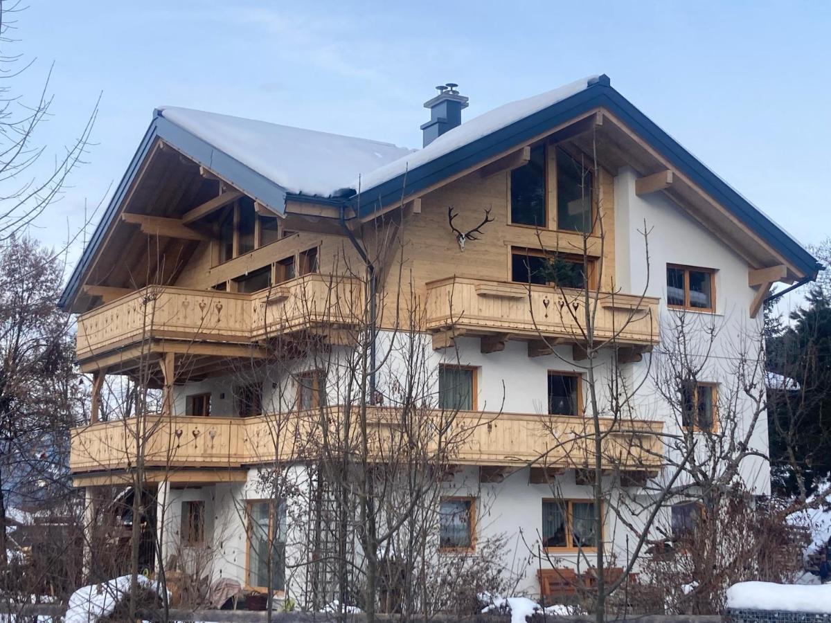 Апартаменти Bee Happy Haus Burboeck Флахау Екстер'єр фото