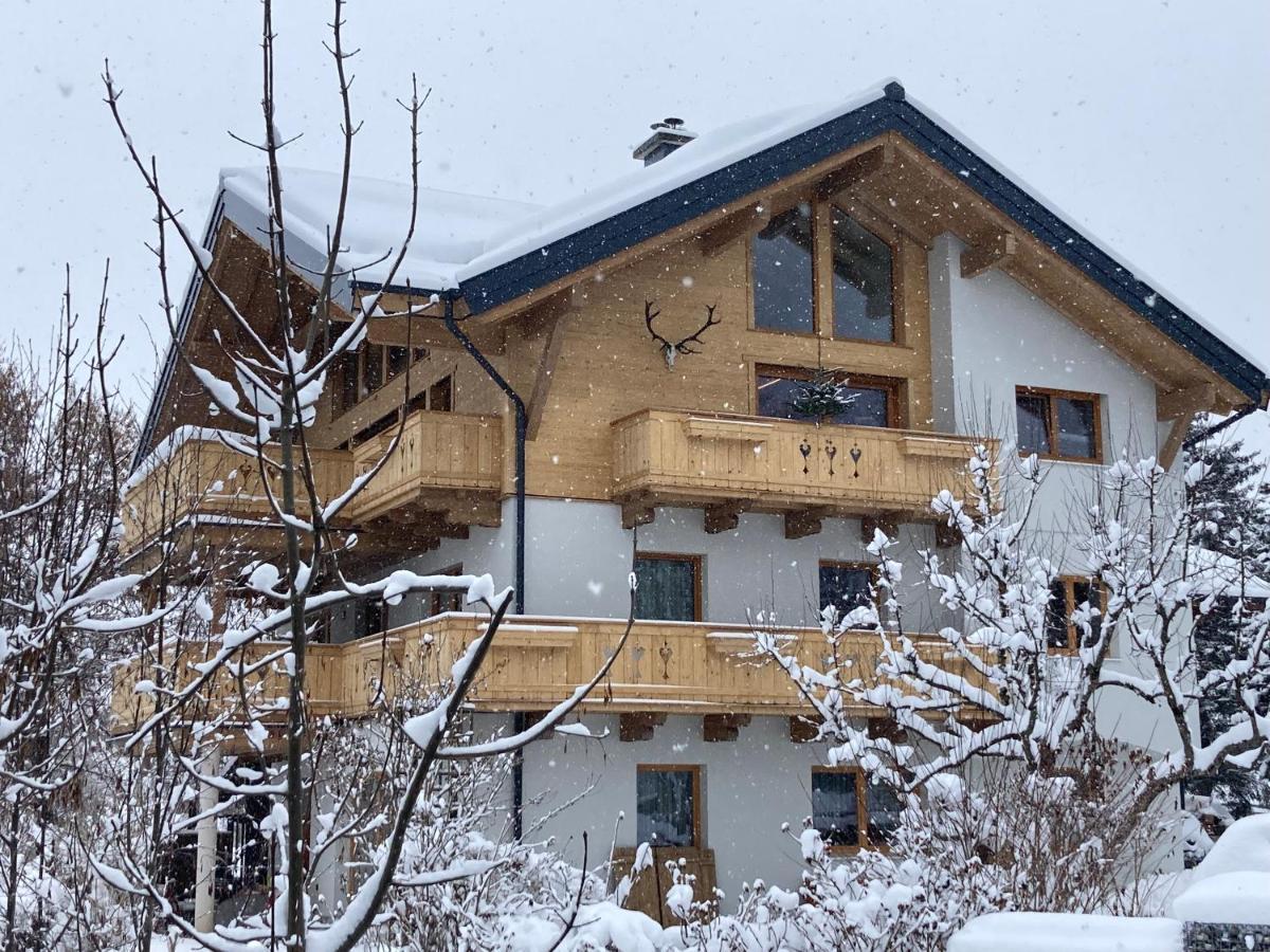 Апартаменти Bee Happy Haus Burboeck Флахау Екстер'єр фото